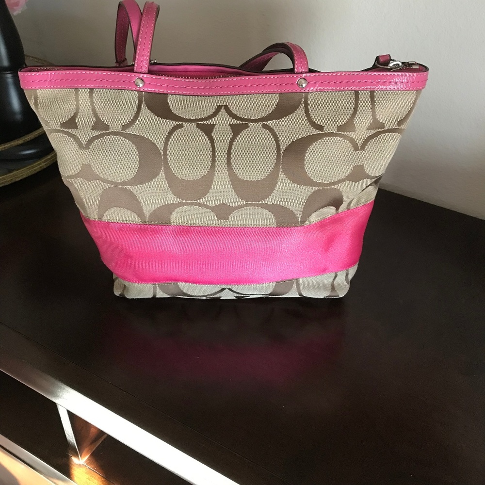 Pre-Loved Coach Tote Bag
